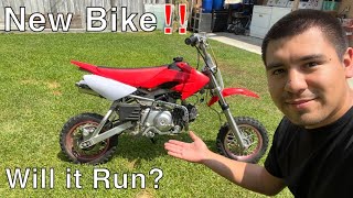 Buying and Fixing 110cc Pit Bike [upl. by Enelaehs449]