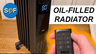 Dreo Radiator Heater OilFilled Efficient WholeHome Warmth [upl. by Oniotna673]