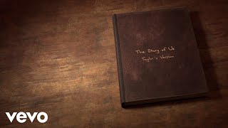 Taylor Swift  The Story Of Us Taylors Version Lyric Video [upl. by Rhine273]