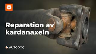 DIYreparation av kardanaxeln  Reparation av drivlinan – Del 1 [upl. by Adnaloj]