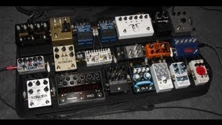 Boutique Pedalboard Looping  Monster Board  Pedaltrain Pro [upl. by Reggy]