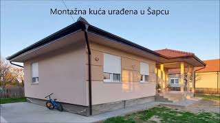 Montažna kuća urađena u Šapcu [upl. by Shelburne]