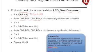 Microcontroladores I  Lecture 17  LCD Alfanumerica HD44780 [upl. by Selestina]