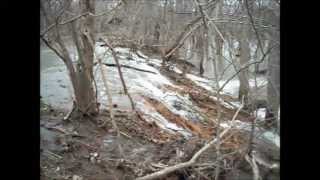 April 2013 Desplaines River Flood in Lyons IL [upl. by Farika]