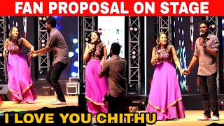 I LOVE YOU CHITHU  Vj Naveen Surprise Proposal  True Fan Moment Taste Of Salem [upl. by Llacam453]