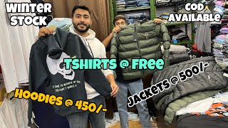 Cheapest Retail Store  Jackets 500 Hoodies 450 Tshirts Free  COD Available [upl. by Shewmaker]