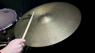 Used Zildjian K PreAged Dry Light Ride 22quot [upl. by Peyter]