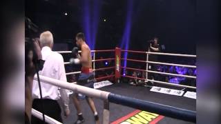 Virgilijus Stapulionis vs Niko Jokinen rematch Brutal TKO [upl. by Gignac501]