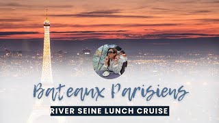 Bateaux Parisiens River Seine Lunch Cruise  What to Expect  Paris [upl. by Janene]