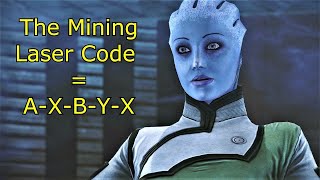 Mining Laser Control Code  Mass Effect 1  What is the code for the laser mining control xbox or pc [upl. by Nirad]