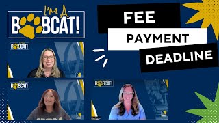 UC Merced  Next Steps Fee Payment Deadline [upl. by Erlandson]