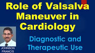 Role of Valsalva Maneuver in Cardiology [upl. by Sadella985]