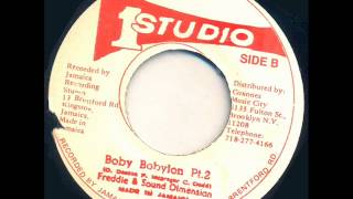 Boby Bobylon Pt 2 Freddie amp Sound Dimensionwmv [upl. by Eceined]