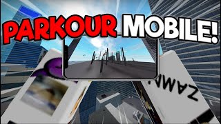 ROBLOX PARKOUR MOBILE IS A MISTAKE [upl. by Cheke]