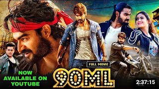 90ML Full Movie In Hindi Dubbed  Kartikeya Gummakonda Neha Solanki Ravi Kishan  Rview amp Fact [upl. by Howenstein]