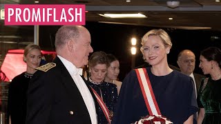 So schick feierten die Royals von Monaco Nationalfeiertag [upl. by Romola881]