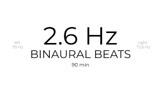 26 Hz Delta Binaural Beats [upl. by Judith]