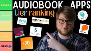 Tier Ranking the BEST Places to get Audiobooks 🎧📚 [upl. by Annol754]