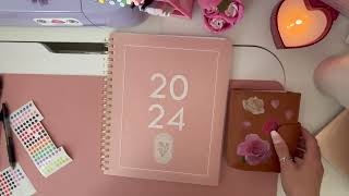 planner update ♡ jan 2024 [upl. by Spense]