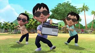 goyang upin ipin 2 jam non stop [upl. by Novyak]