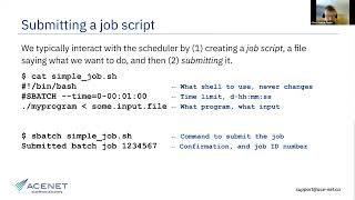 ACENET Basics Job Scheduling with Slurm [upl. by Peterus441]