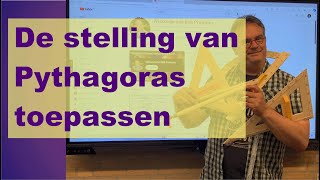 2hv 2v 64 B De stelling van Pythagoras toepassen [upl. by Moritz]