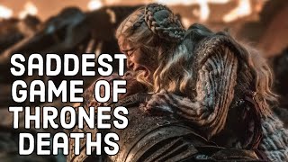 50 Saddest Game of Thrones Deaths [upl. by Toscano]