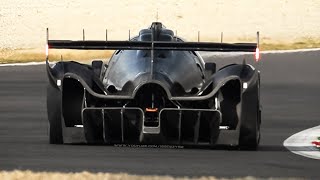 Glickenhaus 007 LMH Le Mans Hypercar 35L TwinTurbo V8 Sound in Action at Monza [upl. by Copland]