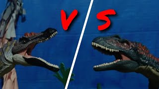 Irritator VS Concavenator Jurassic Park stopmotion jurassicpark [upl. by Eveineg387]