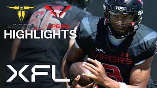 XFL San Antonio Brahmas vs Vegas Vipers Full Game Highlights [upl. by Debo]