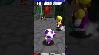 Super Mario 64 in coop youtubeshorts sm64 supermario64 shorts [upl. by Neisa740]