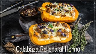 Calabaza Rellena al Horno [upl. by Orsa]