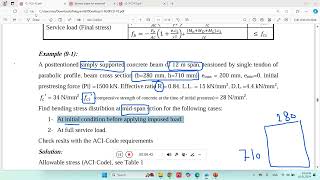 Prestressed concrete lecture 4 [upl. by Baum211]