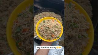 Veg Fried Rice Making At Shree Pandit Ji Foods Kanpur  shorts shortvideo kanpur food ytshorts [upl. by Eeloj]