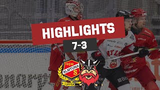 Highlights Almtuna  Nybro Vikings 73 [upl. by Kcinom]