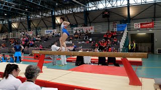 Championnat national de gymnastique féminine de FSCF [upl. by Enaasiali]