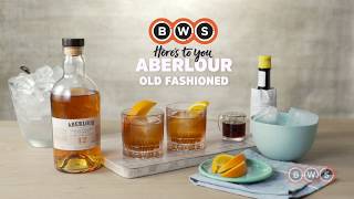 Aberlour Old Fashioned  BWS Cocktail Recipe [upl. by Enelym390]