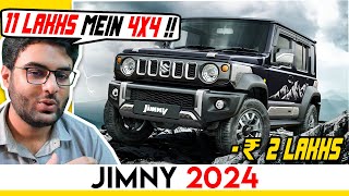 Maruti has launched the new 4X4 Jimny at 11 Lakhs to Destroy Thar complete  Aristo News 94 [upl. by Ahsatam239]