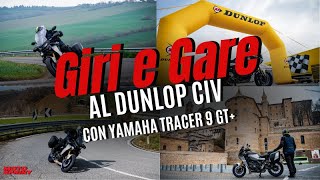 GIRI E GARE al DUNLOP CIV di Misano con YAMAHA TRACER 9 GT [upl. by Htrow49]