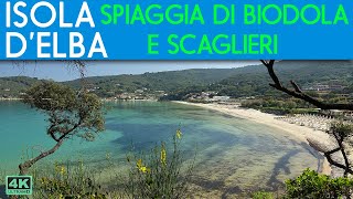 ISOLA DELBA  Spiagge di Scaglieri e Biodola [upl. by Esikram]