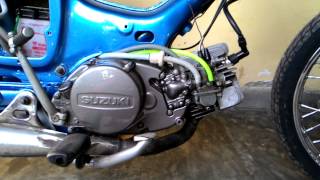 suzuki fr 80 idle [upl. by Nadda]