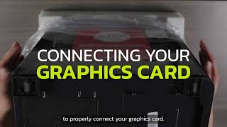 How to connect your Yeyian Gaming PC Graphics Card  TUTORIAL [upl. by Tigram]