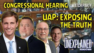 US Congressional UAPUFO Hearing Watch Party [upl. by Airotna]