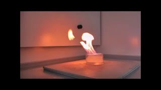 INSTANT FIRE  Potassium V water and diethyl ether [upl. by Pacien190]