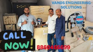 AIRLESS PAINTING SPRAY MACHINE VANDS MARUTI 📱8860466699 vands painting trend putty 450 wall [upl. by Carmelle]