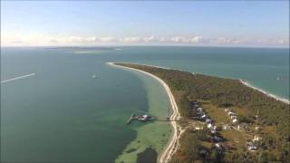 Egmont Key National Wildlife Refuge Aerial View [upl. by Keelia607]