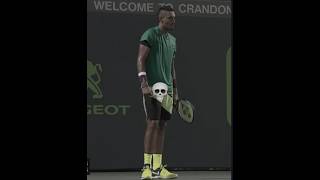 Kyrgios reaction💀 [upl. by Odnalref52]