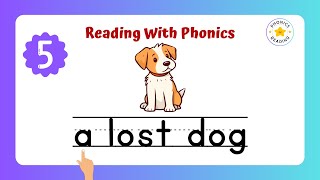 Reading with Phonics  Lesson 5  phonicsreading [upl. by Sosthena]