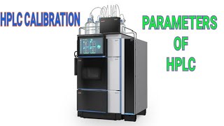 Hplc calibration  Parameters in Hplc  Quality control [upl. by Papotto]