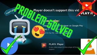 How to play Vidmate videos without Playit  Problem solved [upl. by Odragde]